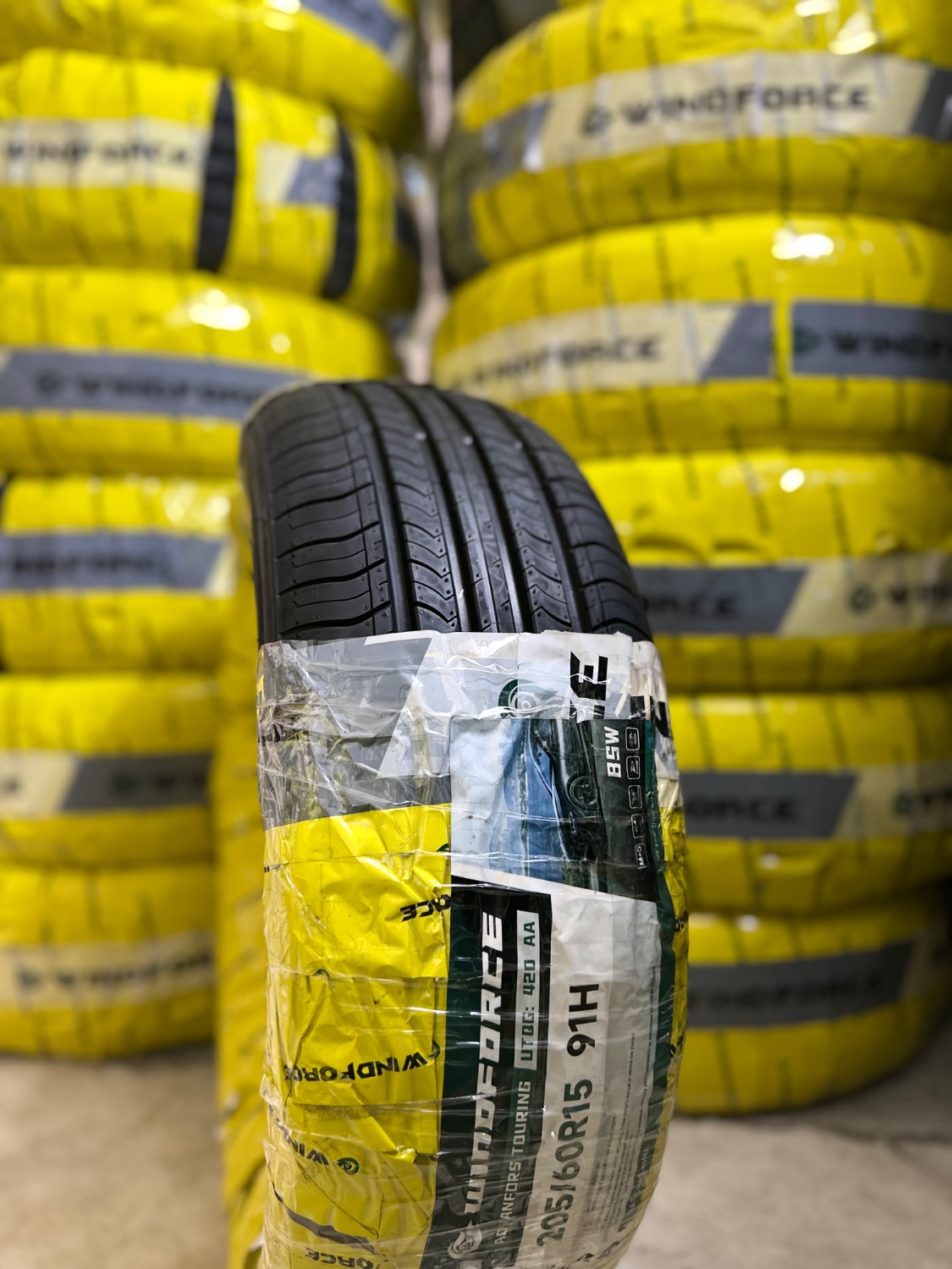 لاستیک ویندفورس چین سایز 205/60R15 گل 2026 ADVANFORS TOURING